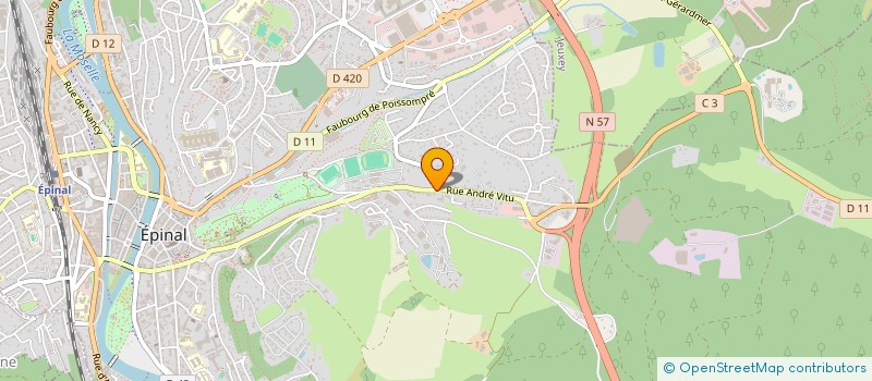 localisation de l'entreprise ASS DEVELOP EMPLOI FORMATION INSERTION à EPINAL