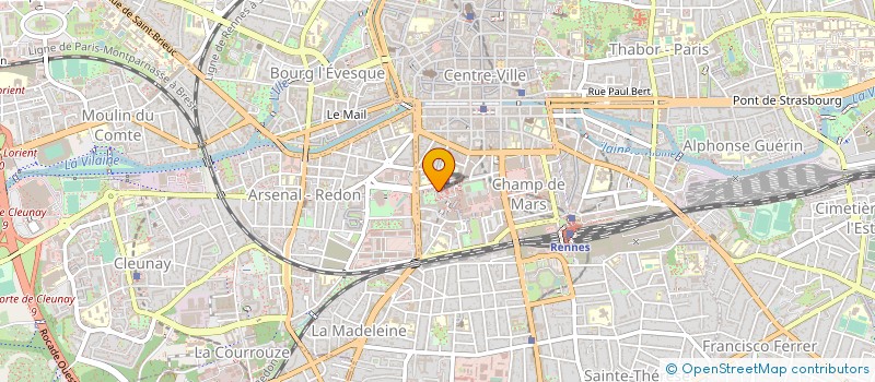 localisation de l'entreprise ASS DEVELOP EMPLOIS FAMILIAUX I & V à RENNES
