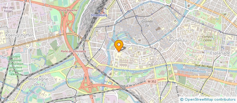 localisation de l'entreprise ASS DEVELOP EPIDEMIOLOGIE SANTE PUBLIQUE à STRASBOURG