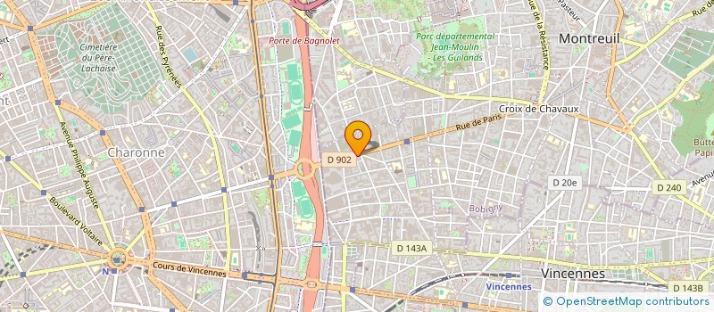 localisation de l'entreprise ASS DEVELOP INFORMATIQUE MUSICAL ARTIST à MONTREUIL