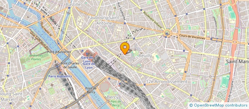 localisation de l'entreprise ASS DEVELOP.INTERNET DANS LES QUARTIERS  PARIS