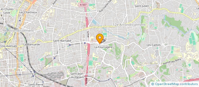 localisation de l'entreprise ASS DEVELOP METHODES IN VITRO PHARMACOT à MARSEILLE