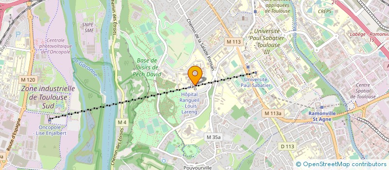 localisation de l'entreprise ASS DEVELOP NOUVEL THERAPEU PATHO CARDIO à TOULOUSE