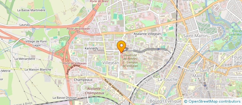 localisation de l'entreprise ASS DEVELOP OUTIL RADIO ETUDIANT RENNES à RENNES