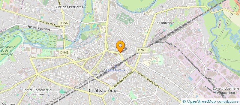 localisation de l'entreprise ASS DEVELOP PRATIQUE RECHERCHE INFORMATI à CHATEAUROUX