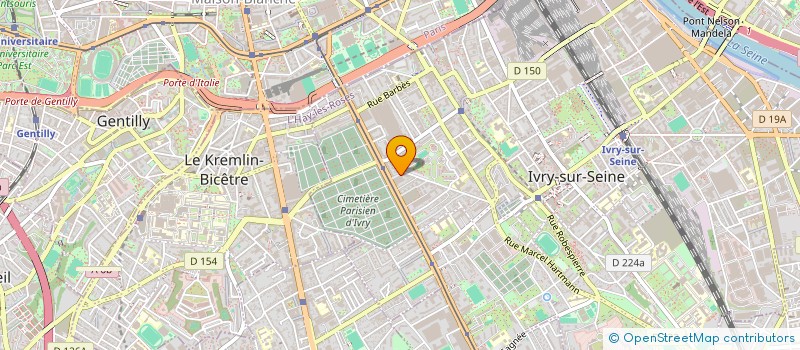 localisation de l'entreprise ASS DEVELOP & PROMO PAPETERIE REG PARIS  IVRY-SUR-SEINE