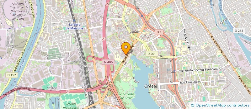 localisation de l'entreprise ASS DEVELOP PROTECTION EMPLOI DISTANCE à CRETEIL