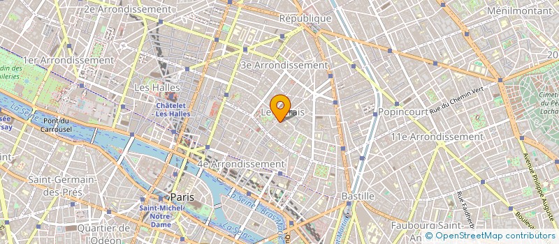 localisation de l'entreprise ASS DEVELOP RECHERC CARENCE MINERAL VITA à PARIS