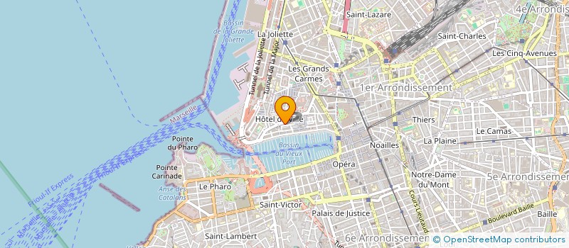 localisation de l'entreprise ASS DEVELOP SYNERGIE DOM QUALITE CONSEIL à MARSEILLE
