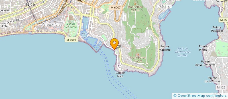 localisation de l'entreprise ASS DEVELOP VALORISAT RECHERCH PREHISTOR à NICE