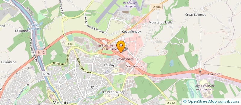 localisation de l'entreprise ASS DEVELOPEMENT EMPLOI SERVICE MORLAIX à MORLAIX