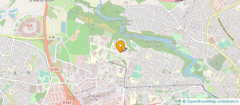 localisation de l'entreprise ASS DEVELOPEMENT ENSEIGNEMENT QUALITE OU à ANGERS