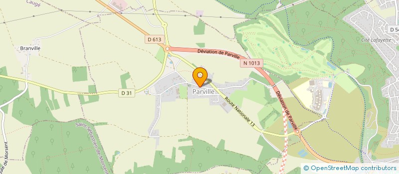 localisation de l'entreprise ASS DEVELOPEMENT IMAGE & PHOTOGRAPHIE  PARVILLE