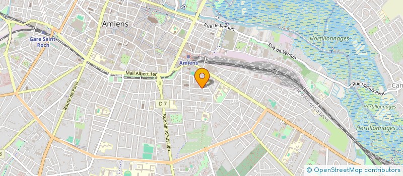 localisation de l'entreprise ASS DEVELOPP CULTUREL ET THEATRAL  AMIENS