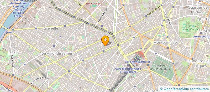 localisation de l'entreprise ASS DEVELOPP ETUDE COMMUNICATION SOCIALE  PARIS