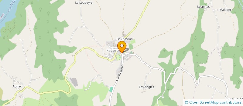 localisation de l'entreprise ASS DEVELOPP NOUVELLES TECHNIQUES à RUYNES-EN-MARGERIDE