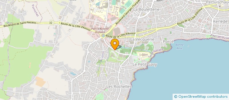 localisation de l'entreprise ASS DEVELOPPE FORMATION ET INFORMATIQUE  SAINT-NAZAIRE