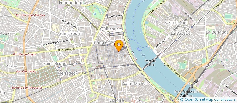localisation de l'entreprise ASS DEVELOPPEM INTERVENTION PSYCHOLOGUES à BORDEAUX
