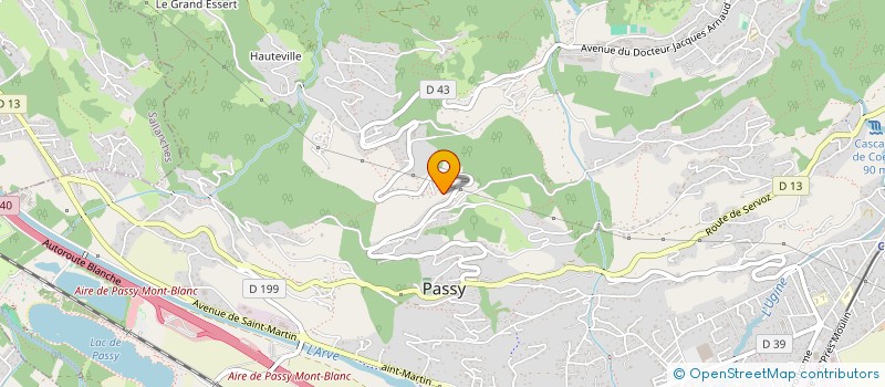 localisation de l'entreprise ASS DEVELOPPEMENT ACTIVITES CULTURELLES  PASSY