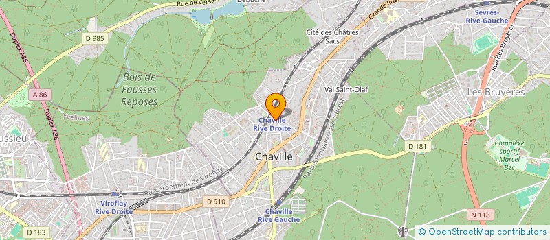 localisation de l'entreprise ASS DEVELOPPEMENT ACTIVITES L AIR ADAA à CHAVILLE