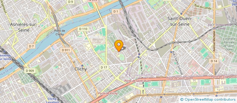localisation de l'entreprise ASS DEVELOPPEMENT AIDE A LA FORMATION à CLICHY