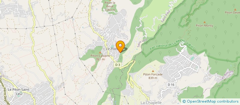localisation de l'entreprise ASS DEVELOPPEMENT DU PLATTE DEUX MILLES à SAINT-LEU