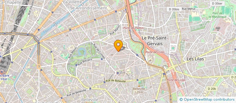 localisation de l'entreprise ASS DEVELOPPEMENT ECONOMIES REGIONALES à PARIS