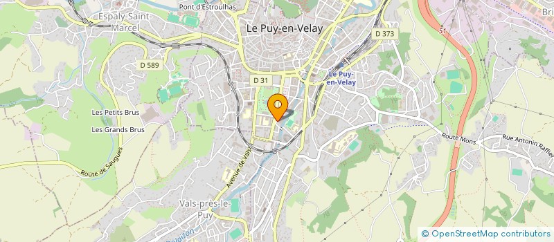 localisation de l'entreprise ASS DEVELOPPEMENT ECONOMIQUE DU PUY à LE PUY-EN-VELAY