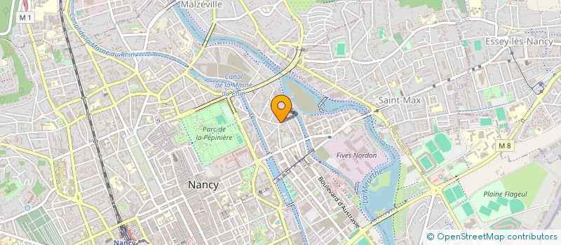 localisation de l'entreprise ASS DEVELOPPEMENT EDUCATION ARTISTIQUE à NANCY