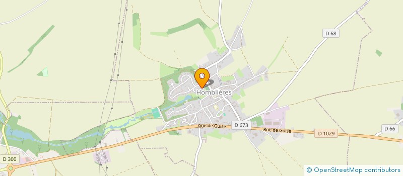 localisation de l'entreprise ASS DEVELOPPEMENT EQUILIBRE V.I.T  HOMBLIERES