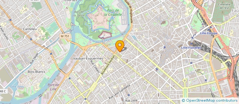 localisation de l'entreprise ASS DEVELOPPEMENT EQUIPEMENTS SOCIAUX  LILLE