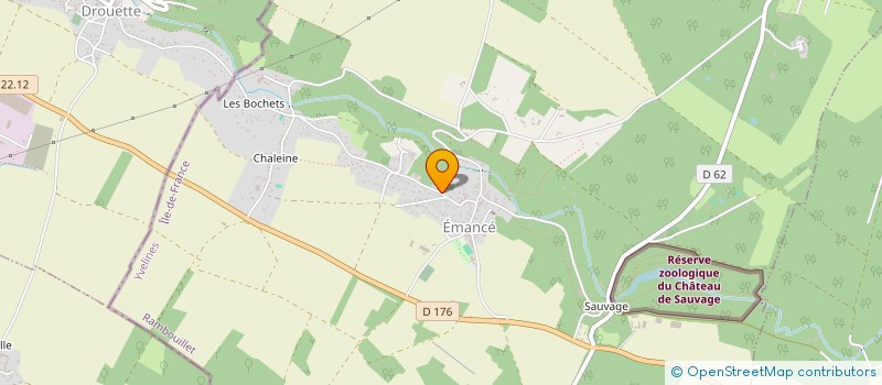 localisation de l'entreprise ASS DEVELOPPEMENT ET PROMOTION DE LA FORMATION EN ALTERNANCE  POIGNY-LA-FORET