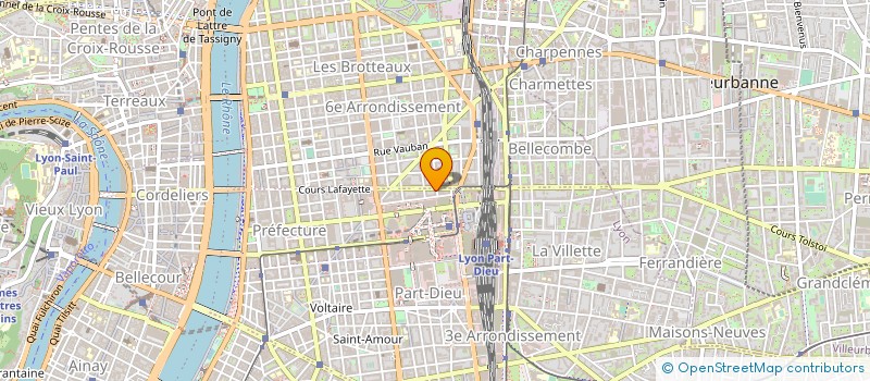 localisation de l'entreprise ASS DEVELOPPEMENT ETUDE ECONOMIQUE SOCIA à LYON