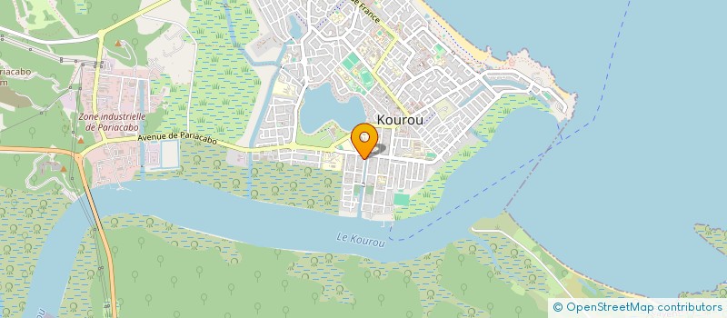 localisation de l'entreprise ASS DEVELOPPEMENT FLEUVE FORET à KOUROU