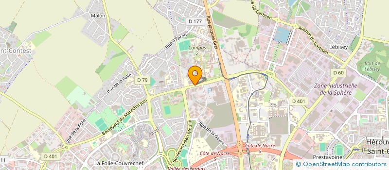 localisation de l'entreprise ASS DEVELOPPEMENT FRANCOPHONIE AU MAROC à CAEN