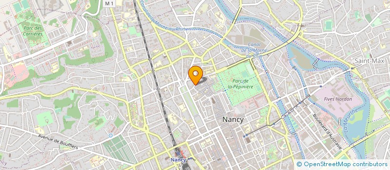 localisation de l'entreprise ASS DEVELOPPEMENT INVENTAIRE LORRAINE  NANCY