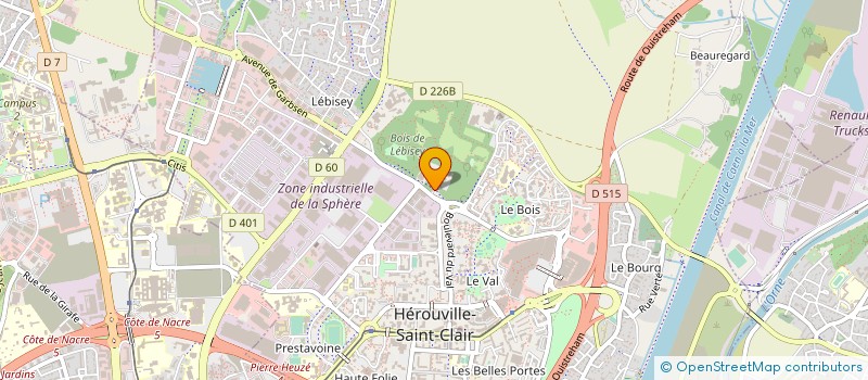 localisation de l'entreprise ASS DEVELOPPEMENT MUSICAL HEROUVILLE à HEROUVILLE-SAINT-CLAIR