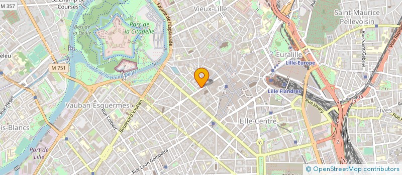 localisation de l'entreprise ASS DEVELOPPEMENT PREMIERE FORMATION à LILLE