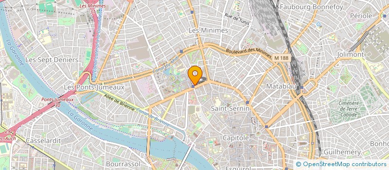 localisation de l'entreprise ASS DEVELOPPEMENT PYRENEES PAR FORMATION à TOULOUSE