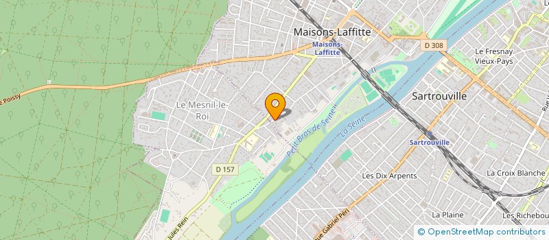 localisation de l'entreprise ASS DEVELOPPEMENT RECHER ECON ORIENTALES à MAISONS-LAFFITTE