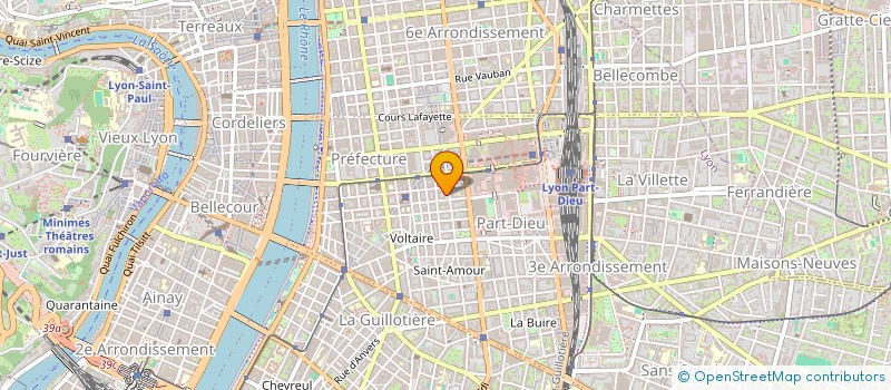 localisation de l'entreprise ASS DEVELOPPEMENT RECHERCH MICROBIOLOGIE  LYON