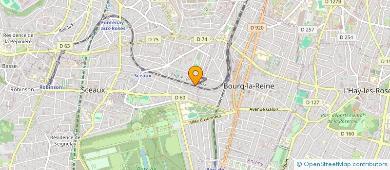 localisation de l'entreprise ASS DEVELOPPEMENT RECHERCHE EN NUTRITION à SCEAUX