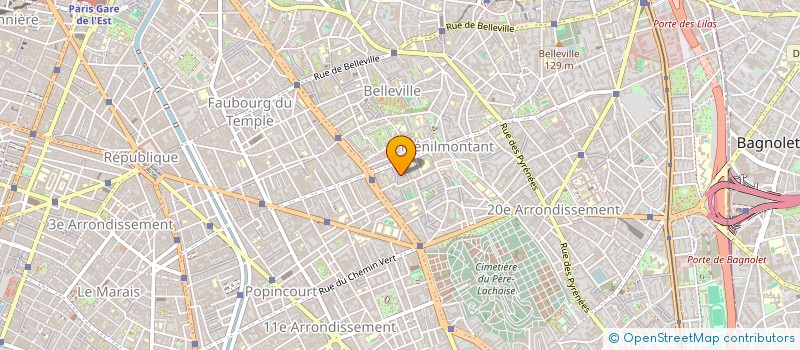 localisation de l'entreprise ASS DEVELOPPEMENT RESIDENCES SOCIALES  PARIS