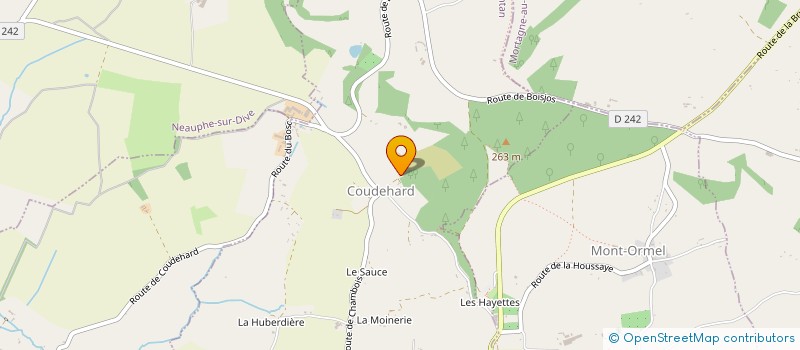 localisation de l'entreprise ASS DEVELOPPEMENT SAUVEGARDE PATRIMOINE DE COUDEHARD à COUDEHARD