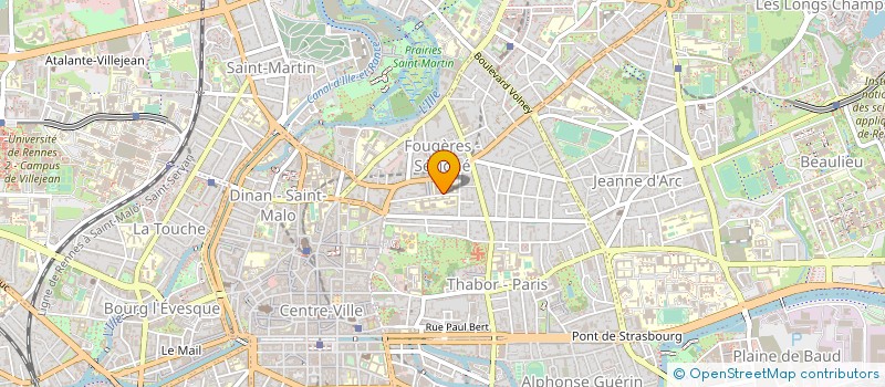 localisation de l'entreprise ASS DEVELOPPEMENT SCIENCES DE GESTION  RENNES