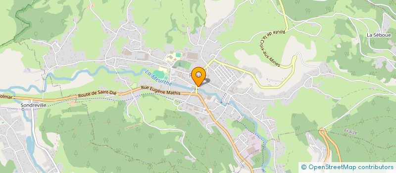 localisation de l'entreprise ASS DEVELOPPEMENT VALLEES HTE MEURTHE à FRAIZE