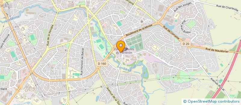 localisation de l'entreprise ASS DEVELOPPEMENT VIE ETUDIANTE A CHOLET à CHOLET