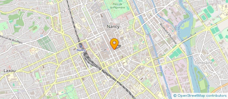 localisation de l'entreprise ASS DEVELOPPT NOUVELLE COMMUNICATION  NANCY