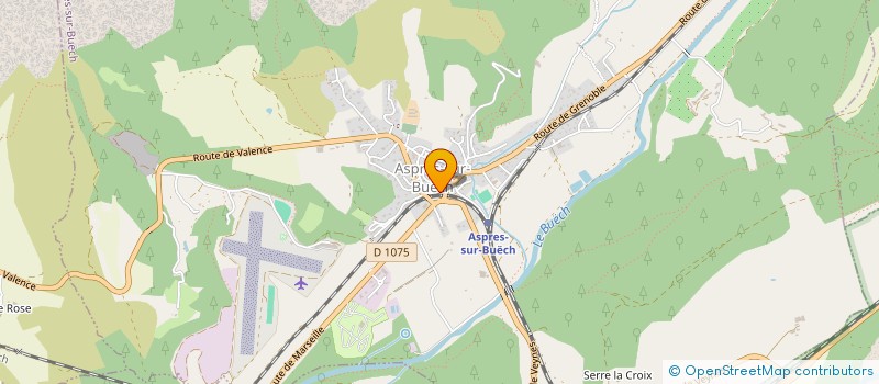 localisation de l'entreprise ASS DEVELOPT INSERTION HAUT BUECH  ASPRES-SUR-BUECH