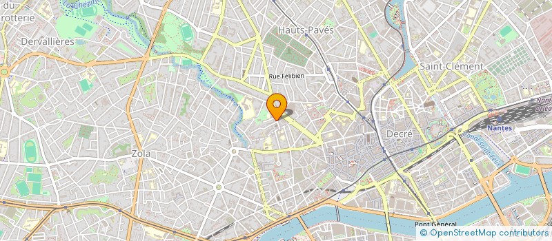 localisation de l'entreprise ASS DIABETO ENDOCRINO LIBERAUX OUEST à NANTES